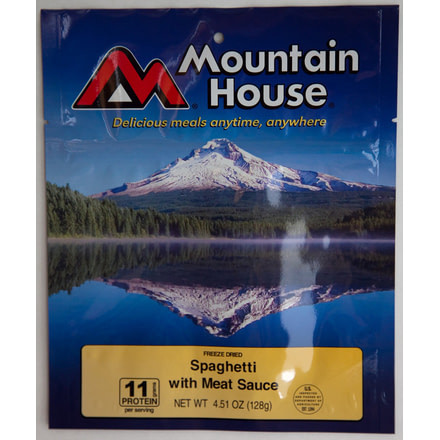 Mountain House Spaghetti w/ Meat Sauce - 2 Servings