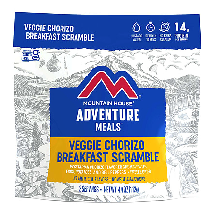 Mountain House Veggie Chorizo Breakfast Scramble, 2 Servings, 55190