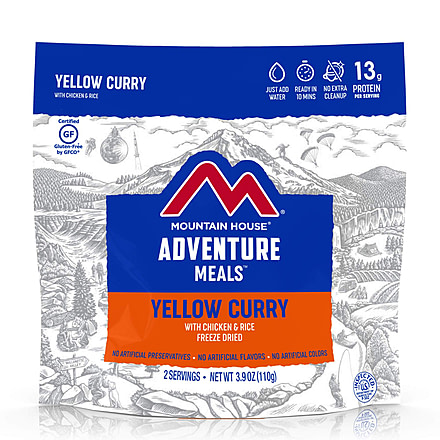 Mountain House Yellow Curry with Chicken and Rice Clean Label, 55177