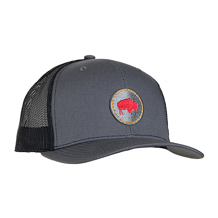 Mountain Khakis Bison Patch Trucker Hat - Mens, Jackson Grey, OS, M59021JACKSON GREYOS