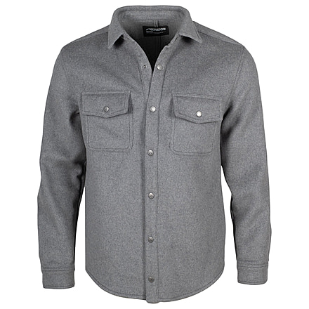 Mountain Khakis Dover Wool Shirtjac Classic Fit - Mens, Heather Grey, L, K73023HEATHER GREYL