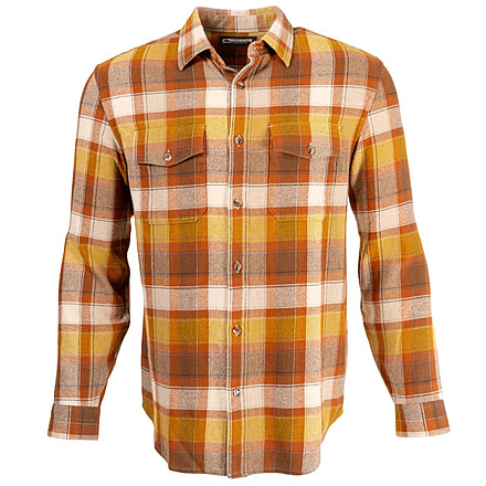 Mountain Khakis Gatlin Flannel Classic Fit - Mens, Rust, S, O44804RUSTS