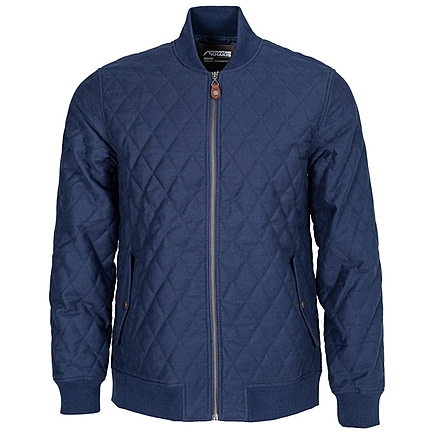 Mountain Khakis Moleskin Bomber Jacket Classic Fit - Mens, Crater Navy, M, O39401CRATER NAVYM