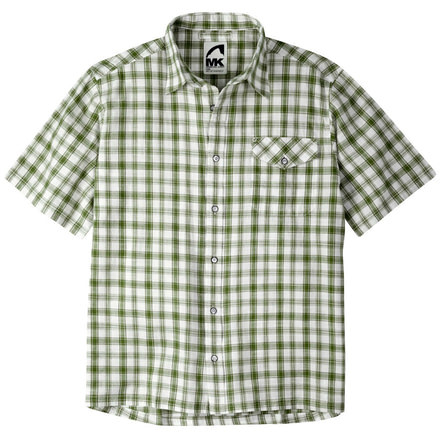 Mountain Khakis Oxbow Short Sleeve Shirt - Men's-Algae/Lily White-Small