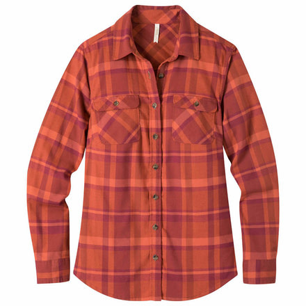 Mountain Khakis Peaks Flannel Shirt - Womens, Redwood, Large, 7358116200
