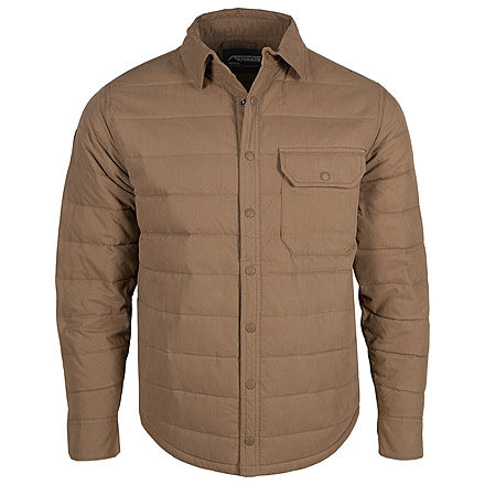 Mountain Khakis Pine Peak Down Shirtjac Classic Fit - Mens, Tobacco, XL, I60254TOBACCOXL