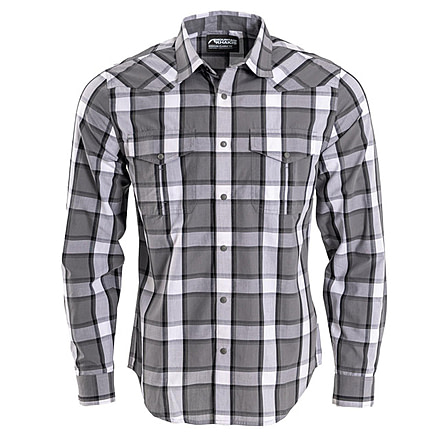 Mountain Khakis Rodeo Long Sleeve Woven Shirt Classic Fit - Mens, Gunmetal, M, O77022GUNMETALM
