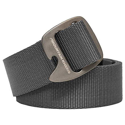 Mountain Khakis Solid Webbing Belt - Mens, Gunmetal, OS, J56022GUNMETALOS