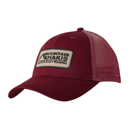 Mountain Khakis Soul Patch Trucker Cap - Unisex, Raisin, One Size, 6688006500