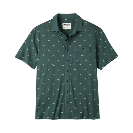 Mountain Khakis Tatanka Short Sleeve Shirt - Mens, Deep Sea Print, Large 2017206200