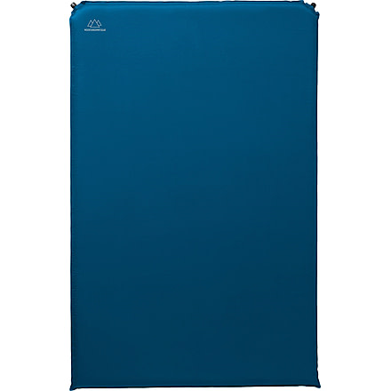 Mountain Summit Gear Self Inflating Camp Double Pad, 2.5 in, Blue, MSG002-DBL2.5