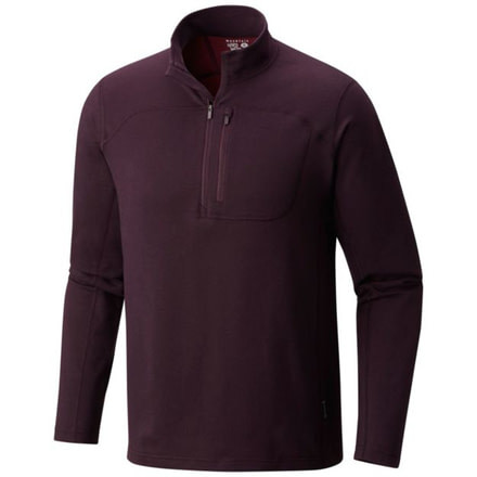 Mountain Hardwear Cragger M 1/2 Zip-Dark Tannin, Dark Tannin, S, 1617581509-S