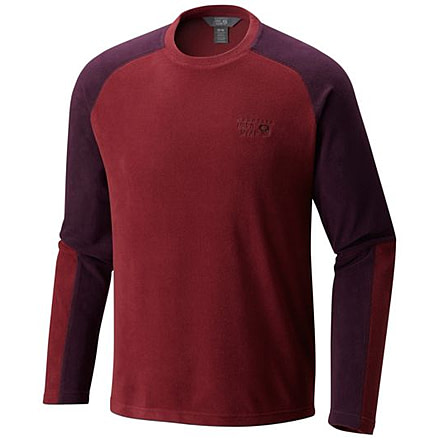 Mountain Hardwear Microchill Lite LS Crew-Cote Du Rhone, Cote Du Rhone, S, 1677881647-S