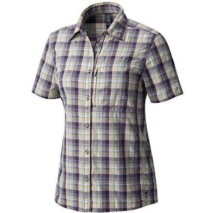 Mountain Hardwear Canyon AC Short Sleeve Shirt - Women's, Blurple, Extra Small, 1708561599-XS