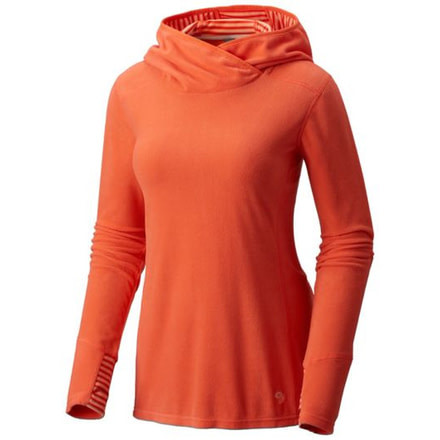 Mountain Hardwear Microchill Lite W PO Hdy-Bright Ember, Bright Ember, L, 1677621868-L