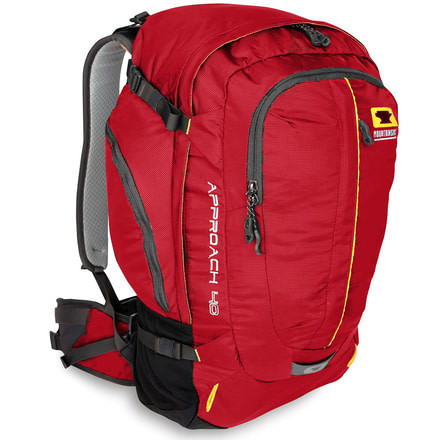Mountainsmith Approach 40 Short Torso Panel Loader Pack, Chili Red 13-50105-32