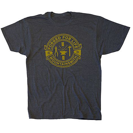 Mountainsmith Forged For Life T-Shirt - Mens, Charcoal Heather, Extra Large, 18-09913-65