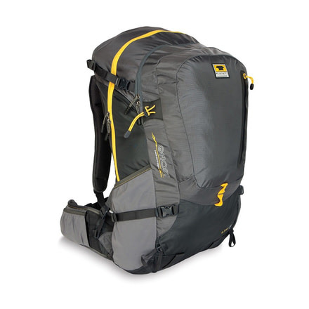 Mountainsmith Ghost 50 Lightweight Two-Panel Loader Multiday Pack, Asphalt Grey 12-70045-52