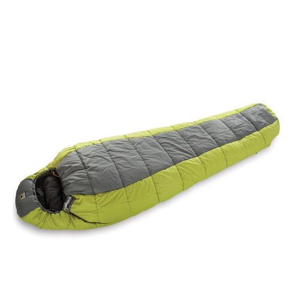 Mountainsmith Poncha 35-Degree Synthetic Mummy-Fit Sleeping Bag, Citron Green 11-1047-12
