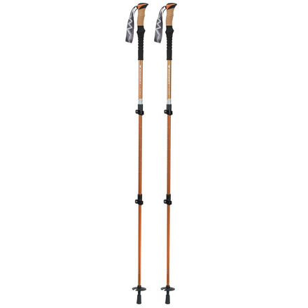 Mountainsmith Tellurite 7075 OLS Trekking Pole, Burnt Ochre, Pair, 19-9752-06