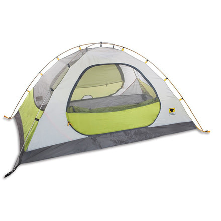 Mountainsmith Two-Door Multiperson 3-Season Tent, Citron Green, Morrison, Fits 2 People 11-2010-12