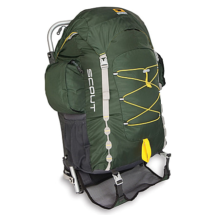 Mountainsmith Youth Scout Large-Capacity External Frame Trail Pack, Evergreen 13-50112-09