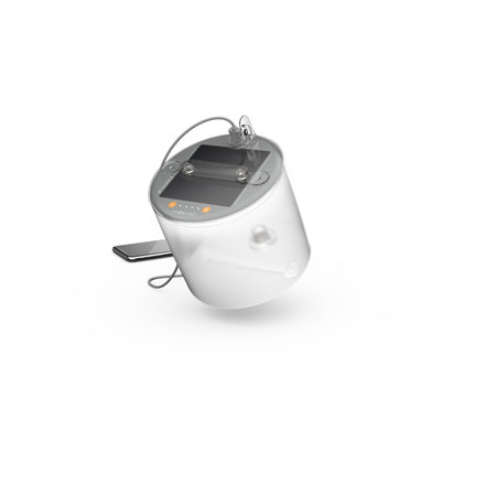 MPOWERD Luci Base Light - Inflatable Solar Lantern, 300 Lumens 1035-001-001-002