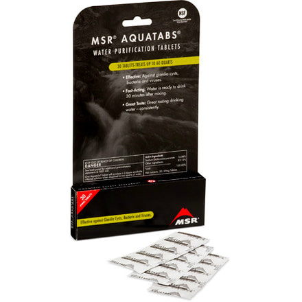 MSR Aquatabs - 12 Pack