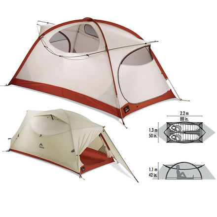MSR Elbow Room 2 Tent - 2 Person, 3 Season