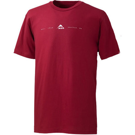 MSR Icon T-Shirt Clearance-Red-Large