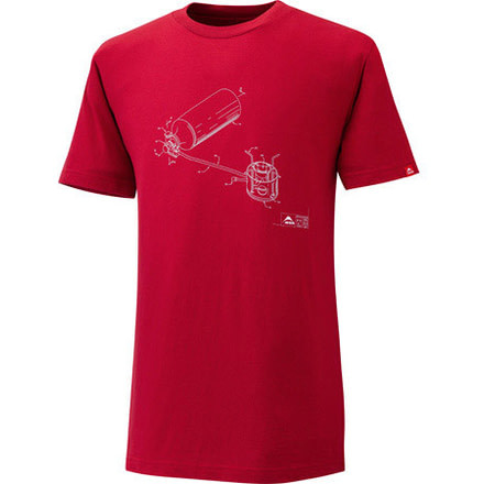 MSR Tech Model 9 Stove T-Shirt Clearance-Red-Large