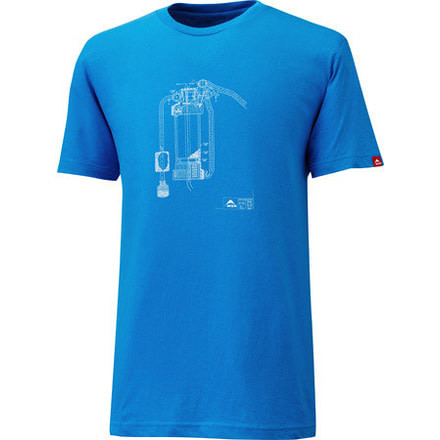 MSR Tech WaterWorks T-Shirt Clearance-Blue-Large, EDEMO1