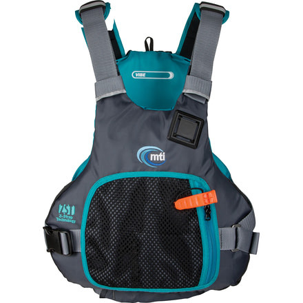 MTI Adventurewear Vibe Black/turquoise Lg/xl MTI-706E-0AG56