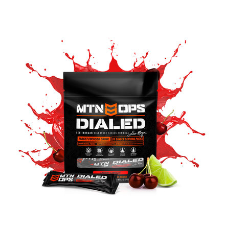 MTN OPS Dialed, 20 Trail Packs, Cherry Limeade, 1118510320