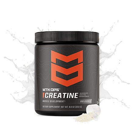 MTN OPS Unflavored Creatine Monohydrate - Tub
