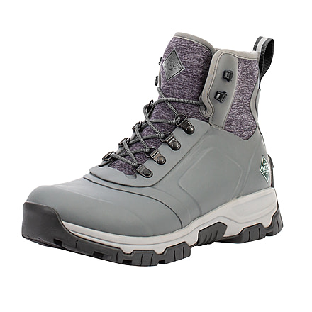 Muck Boots Apex Lace Up Boots - Mens, Gray, 14, AXML-101-GRY-140