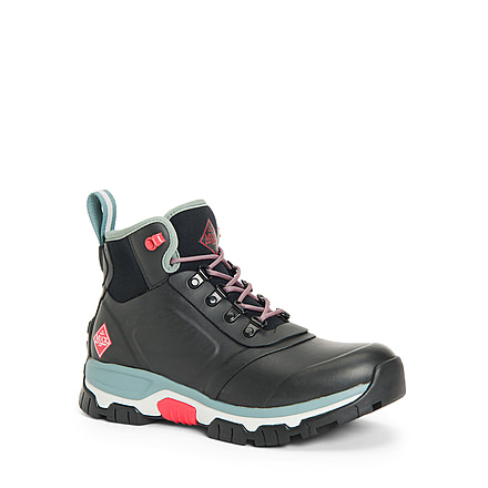 Muck Boots Apex Lace Up Boots - Women's, Black, 12, AXWL-000-BLK-120