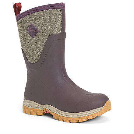 Muck Boots Arctic Sport II Mid Boots - Womens, Wine Tasting/Herringbone, 7, AS2M-6TW-RED-070