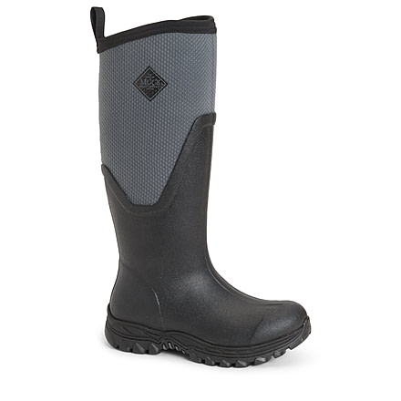 Muck Boots Arctic Sport II Tall - Womens, Black/Gray, 11, AS2T-101-BLK-110