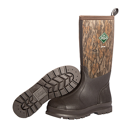 Muck Boots Chore Classic Tall Boot - Men's, Mossy Oak Bottomland, 11, CHH-MOB-CAM-110