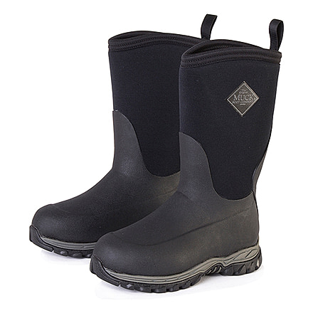 Muck Boots Kids Rugged II Kids Performance Outdoor Sport, Black / Black, 9, RG2001009