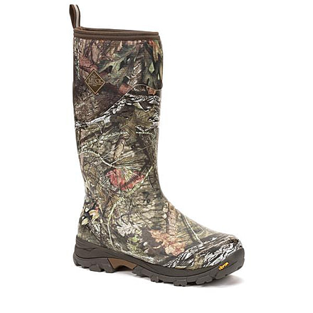 Muck Boots Men's Arctic Ice Tall Boots, Bark/Mobuc Mini, 9, AVTV-MOCT-MO-090