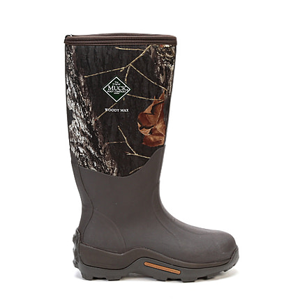 Muck Boots Men's Woody Max ColdConditions Hunting Boot, Bark/Mossy Oak Break Up Country, 12, WDMMOCT012