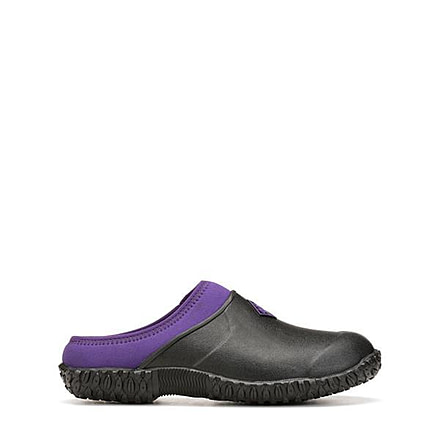 Muck Boots Muckster Clog - Womens, Black/Purple, 11, WMC-500-PUR-110