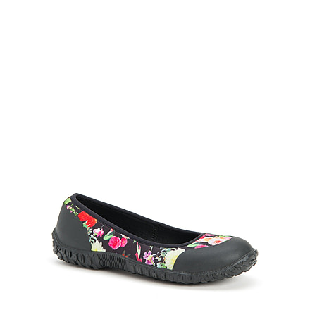 Muck Boots Muckster II Flat - Women's, 7.5 US, Medium, Night Floral Print, WMB-002-BLK-075