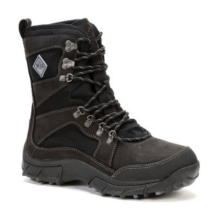 Muck Boots Peak Essential Hiking Boot - Mens-Black/Charcoal-Medium-11 US muk0005-Black/Charcoal-Medium-11 US