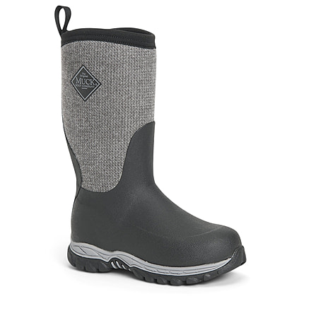 Muck Boots Rugged II Outdoor Performance Boots - Kids, Black/Herringbone, 9, RG2-1HB-BLK-090