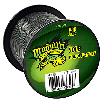 Mudville Catmaster Freshwater Mono 50Lb 190Yds Line, MDCFL-50
