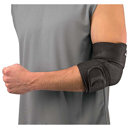 Mueller Sports Medicine Adjustable Elbow Support Blk 75217