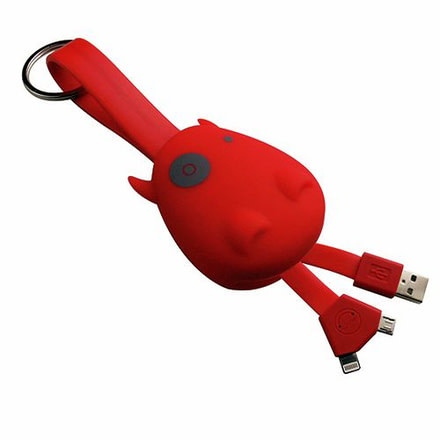 Munkees Smart Charger, MultiColor, 1 Year Limited Warranty, MUN-3700